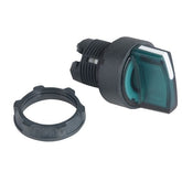 Green 2-position selector switch head ZB5AK1233